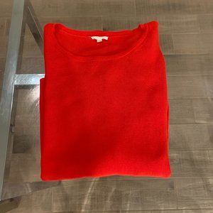 Eileen Fisher crew neck luxury tunic sweater